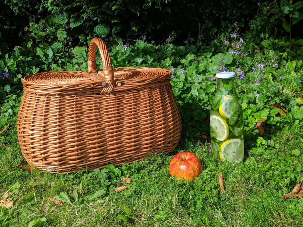 Panier à pique-nique en osier