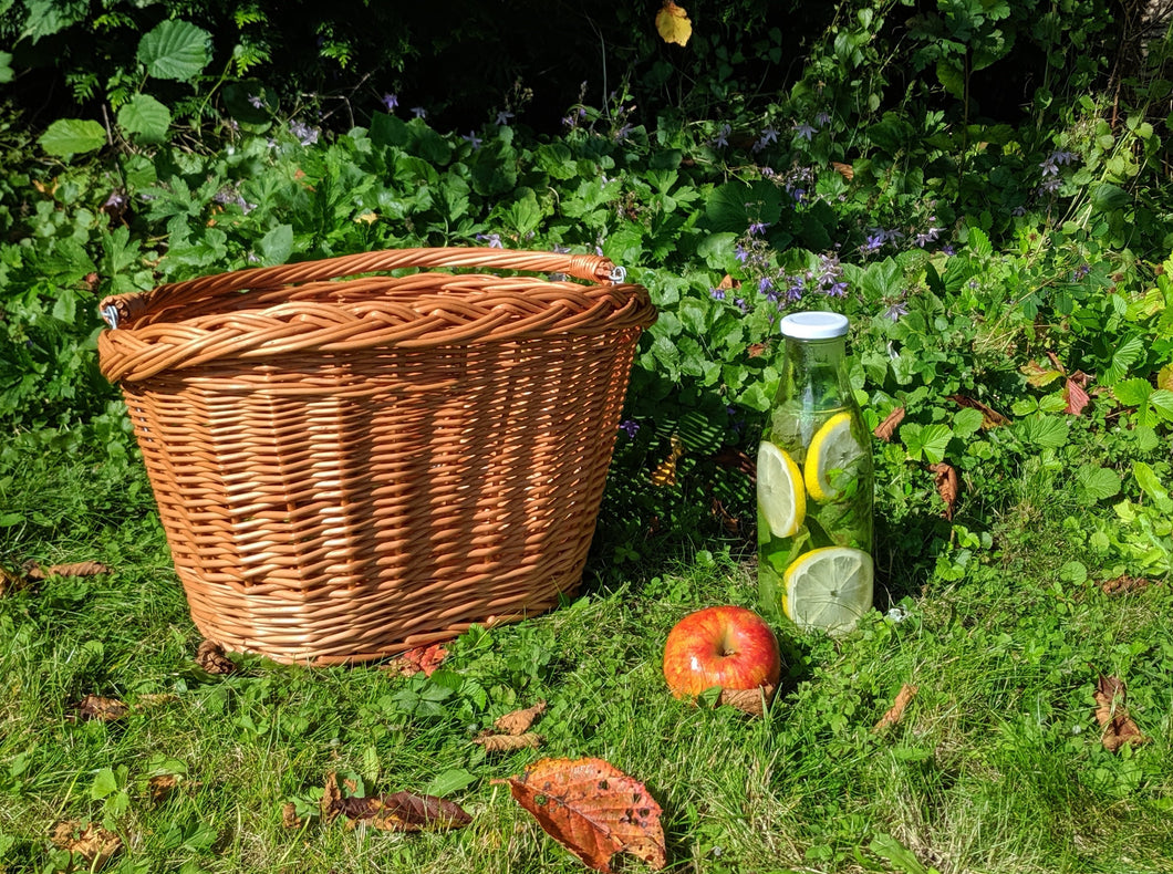 Panier vélo courbé
